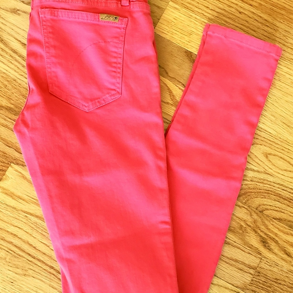 🎉HP🎉 JOE'S JEANS Size 26 Pink Skinny Denim
